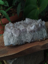 Cristal natural de Drusa de Ametista