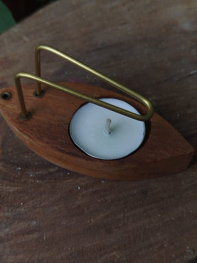 Incensário Versátil para Palo Santo e Varetas de Incenso - Canoa